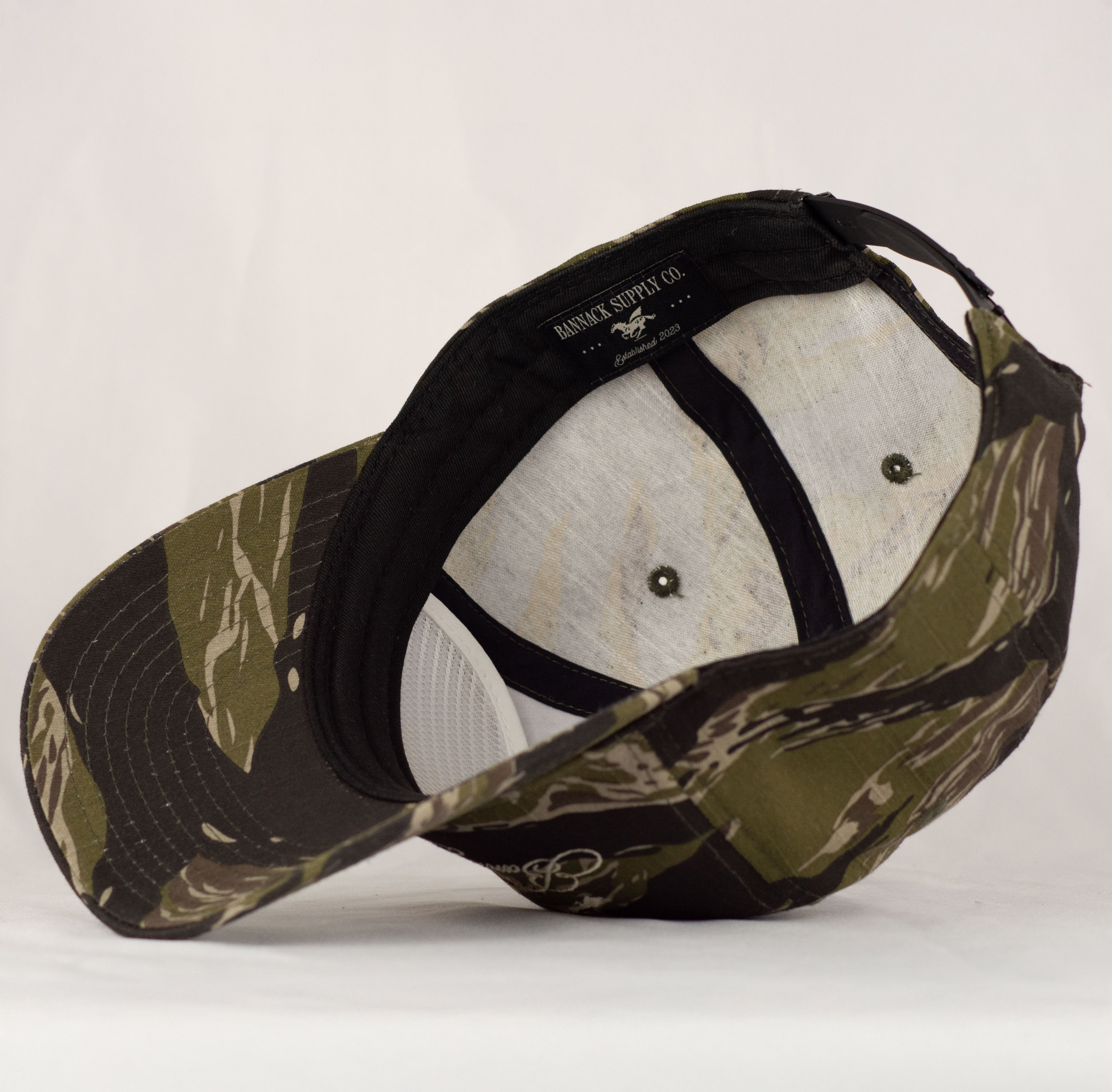 Birds in Flight Snapback Hat (Tiger Camo)
