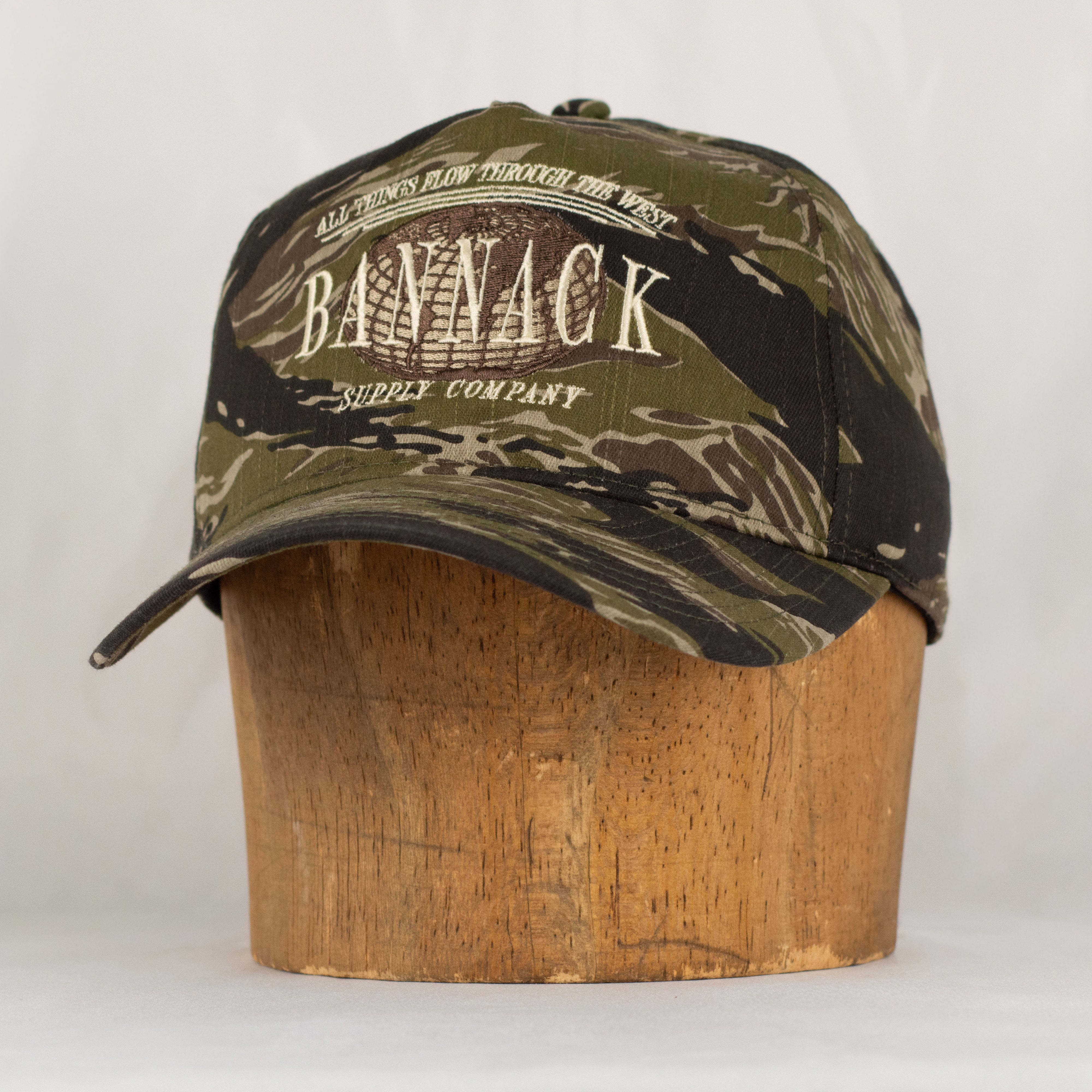 Globe Snapback Hat (Tiger Camo)