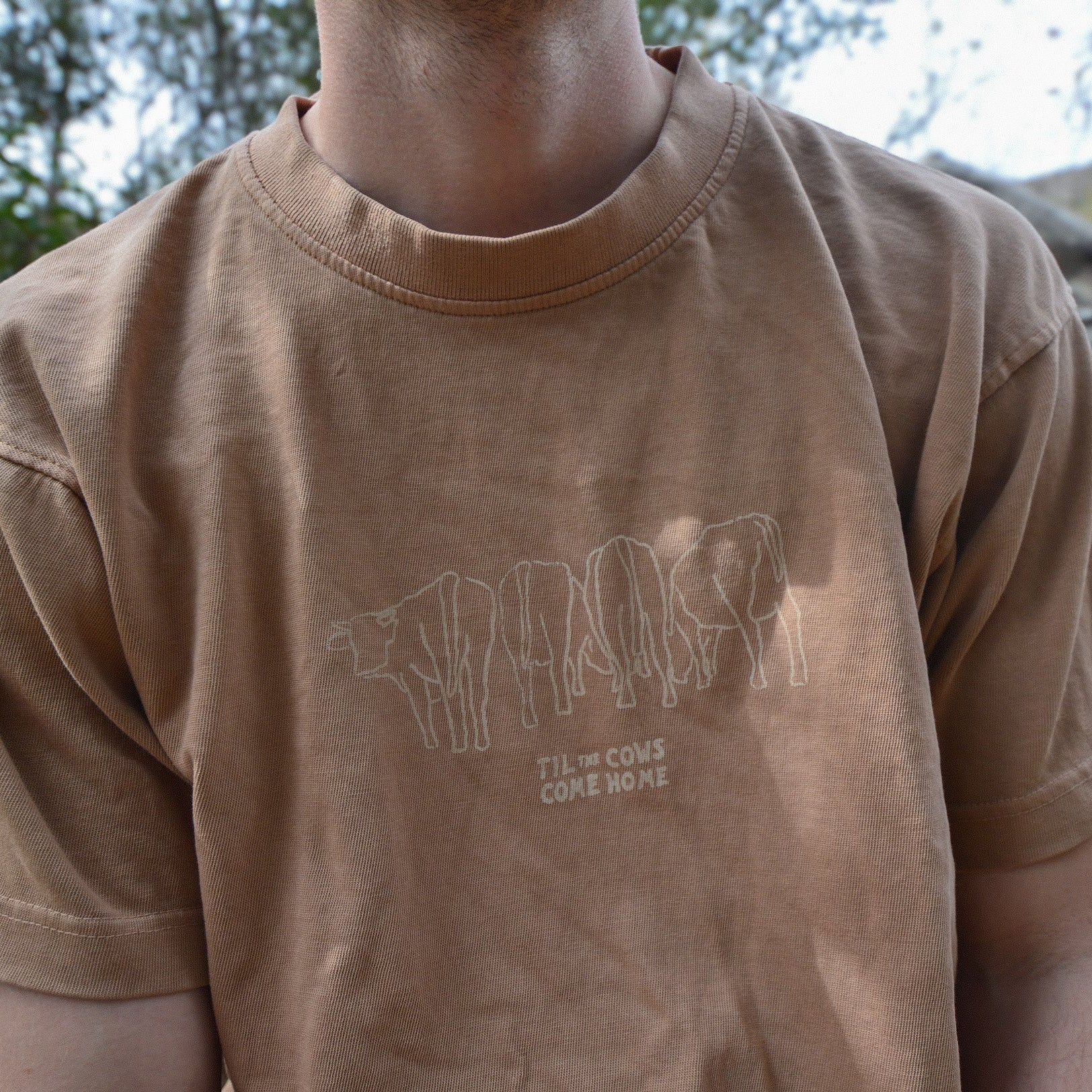 Til' the Cows Come Home Heavyweight Tee