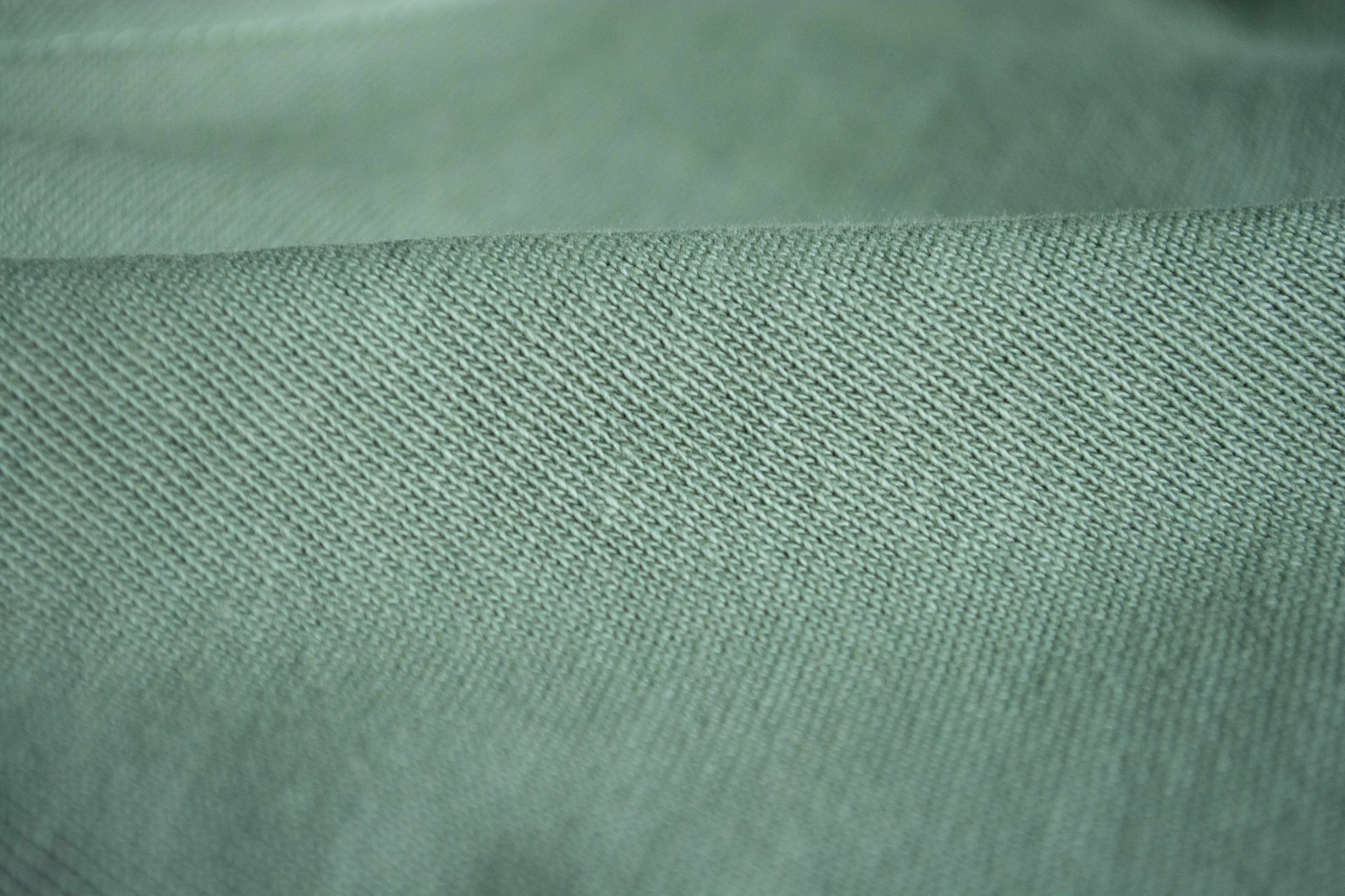 Olive Green Embroidered Logo Heavyweight Tee
