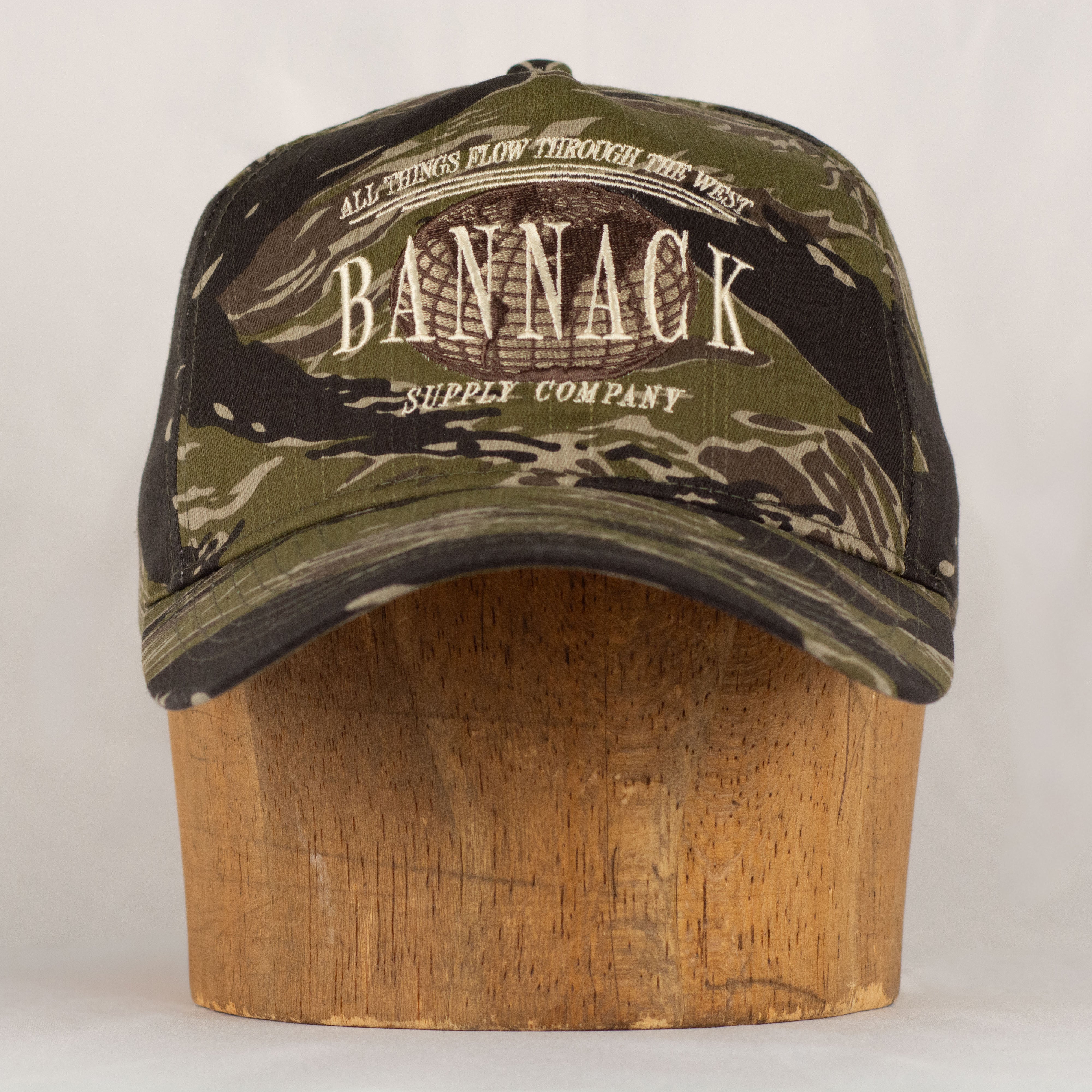 Globe Snapback Hat (Tiger Camo)