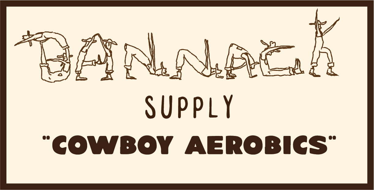 Bannack "Cowboy Aerobics" Sticker