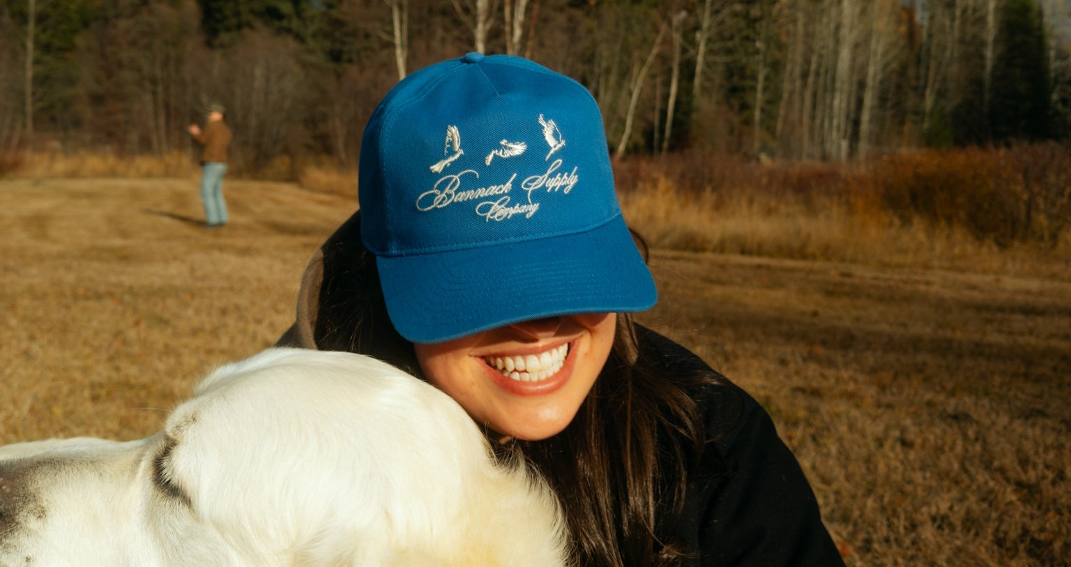 Birds in Flight Snapback Hat (Royal)