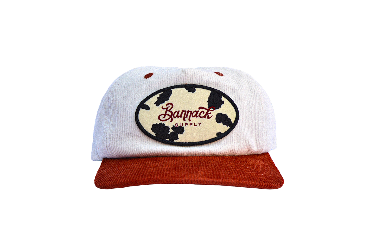 Cow Patch Hat Red