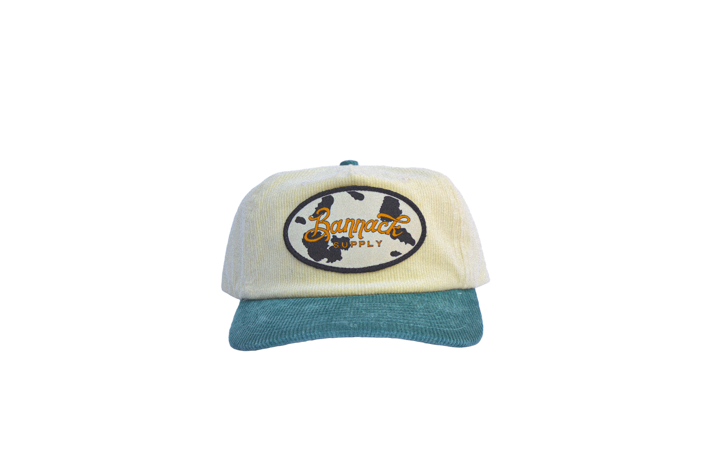 Cow Patch Hat Teal